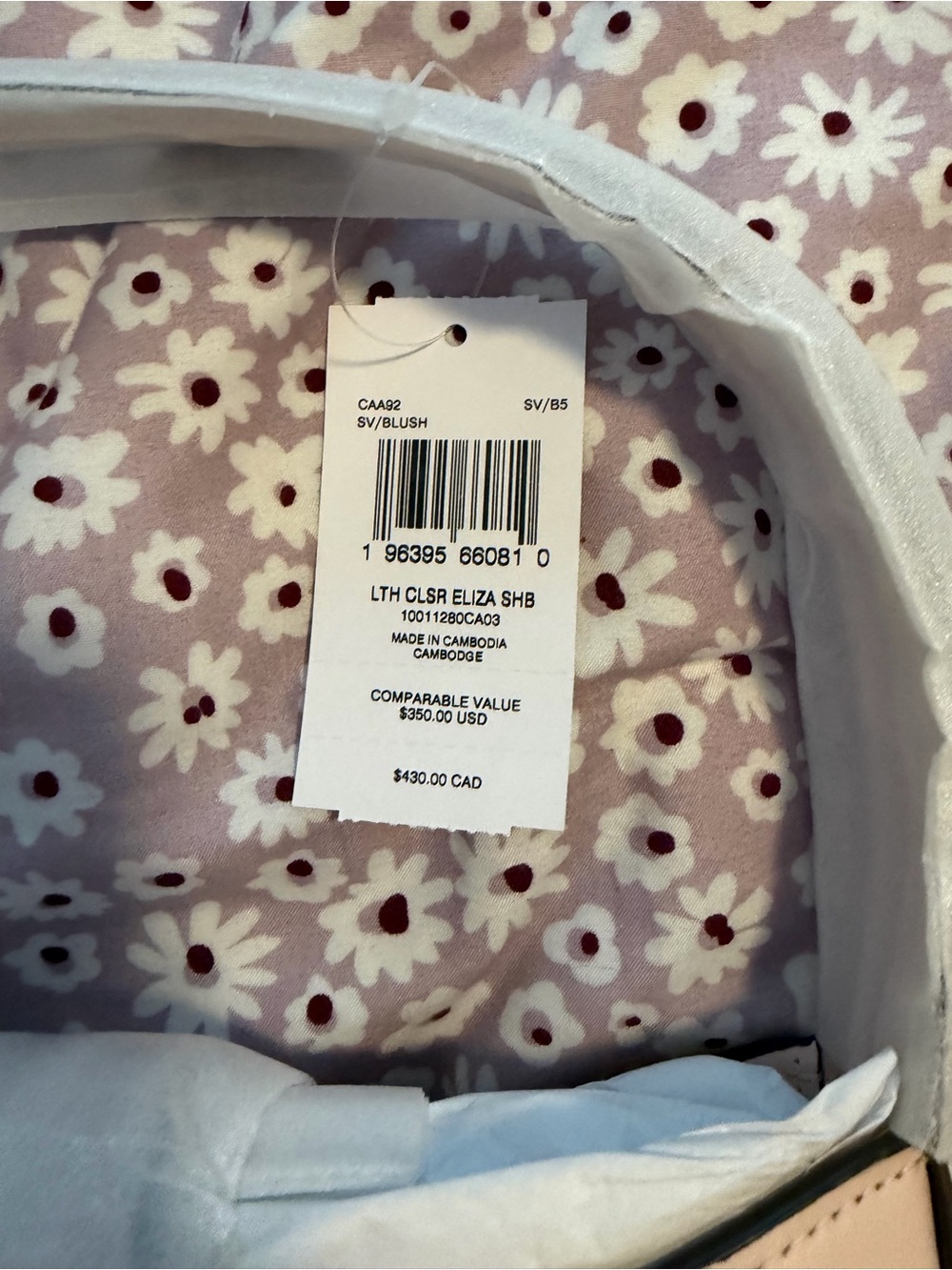 Coach Eliza shoulder bag pink - Picture 4 of 4